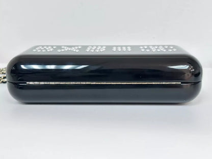 Chanel “Votez Coco” Pearl Plexiglass Minaudière Evening Clutch