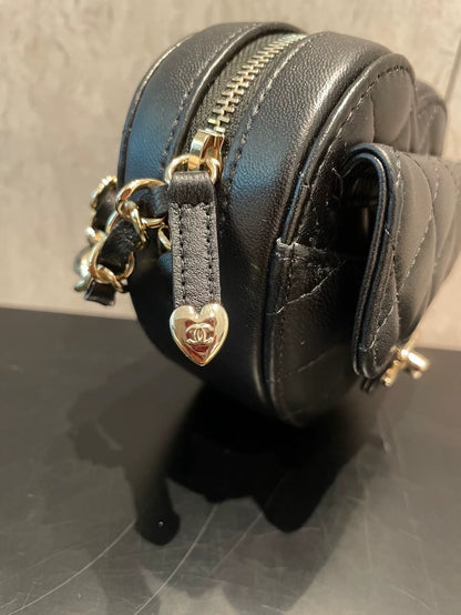 Chanel 22S heart waist chain bag