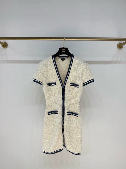 Chanel 19P ecru dress