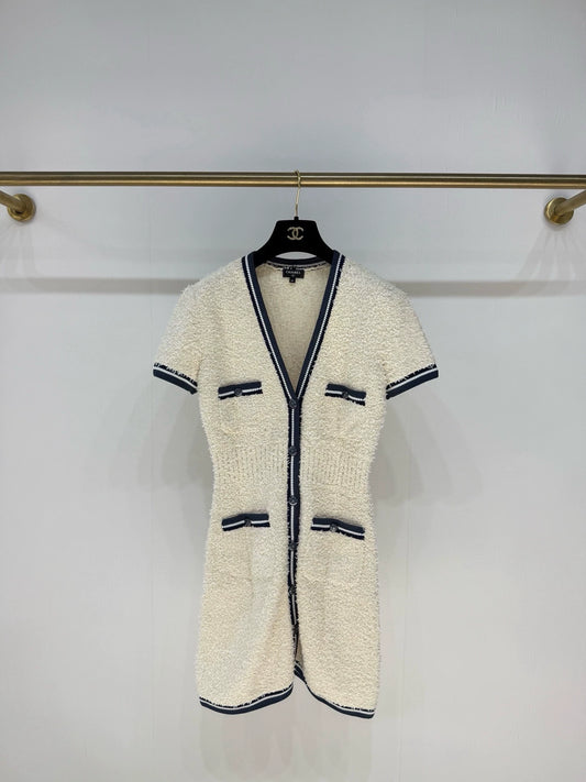 Chanel 19P ecru dress