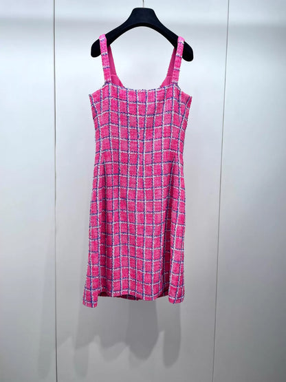 Chanel 24P pink dress