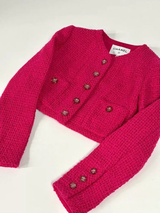 Chanel 21K Pink Short Jacket