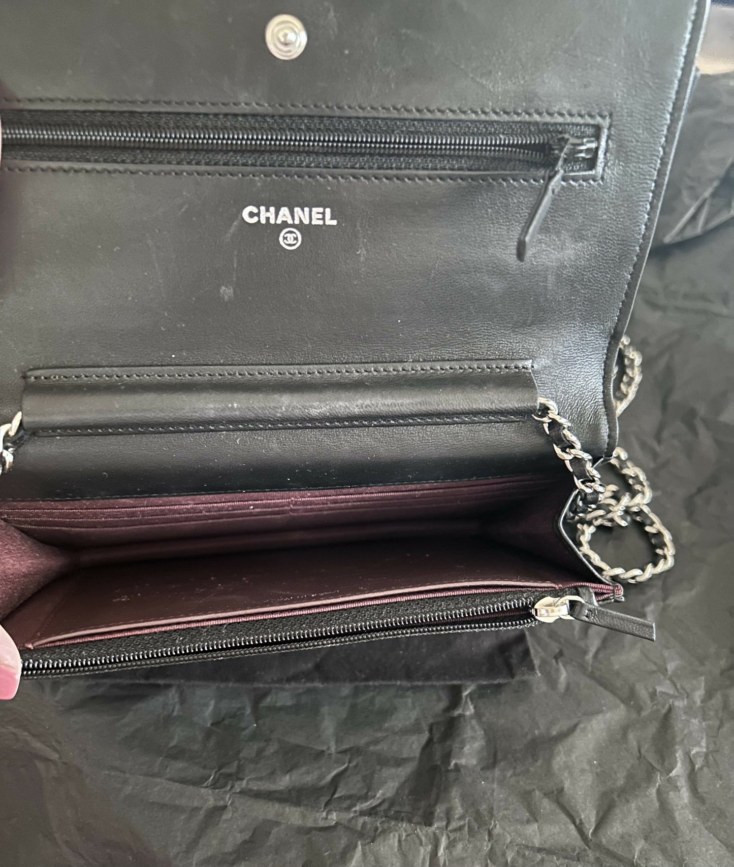 Chanel wallet on chain