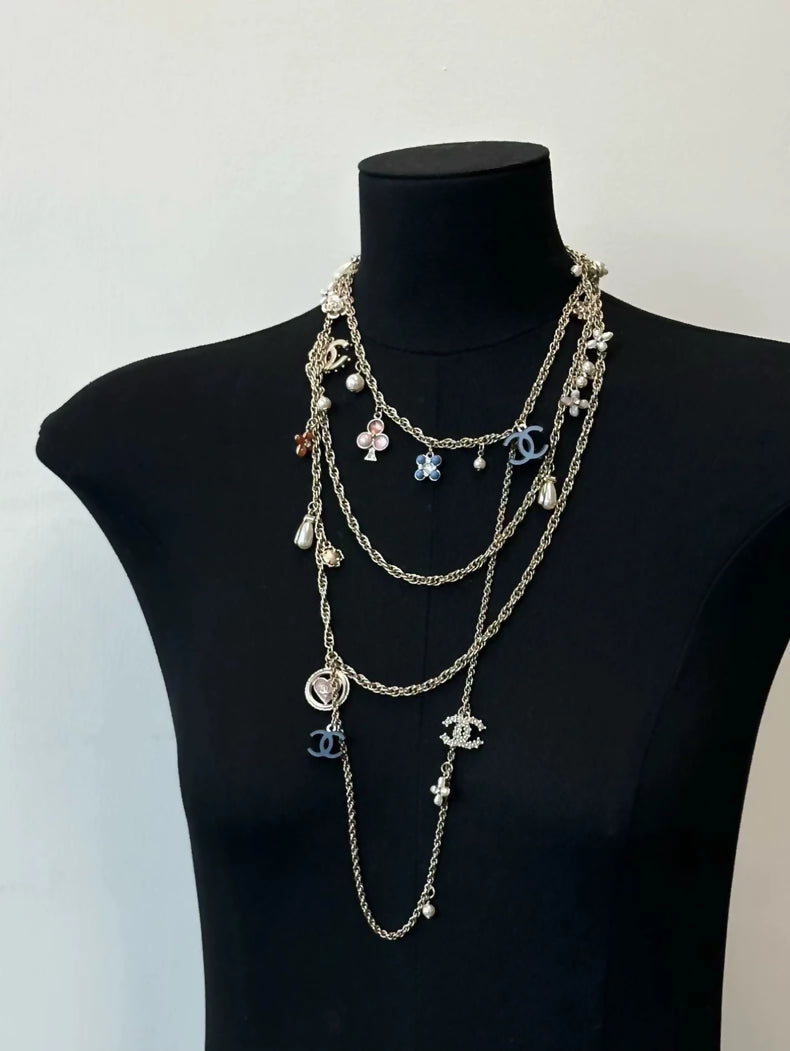 Chanel 19C Colourful charms Necklace