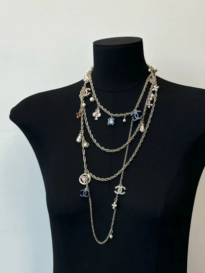 Chanel 19C Colourful charms Necklace