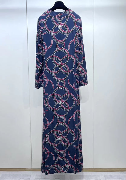 Chanel 23S silk maxi dress