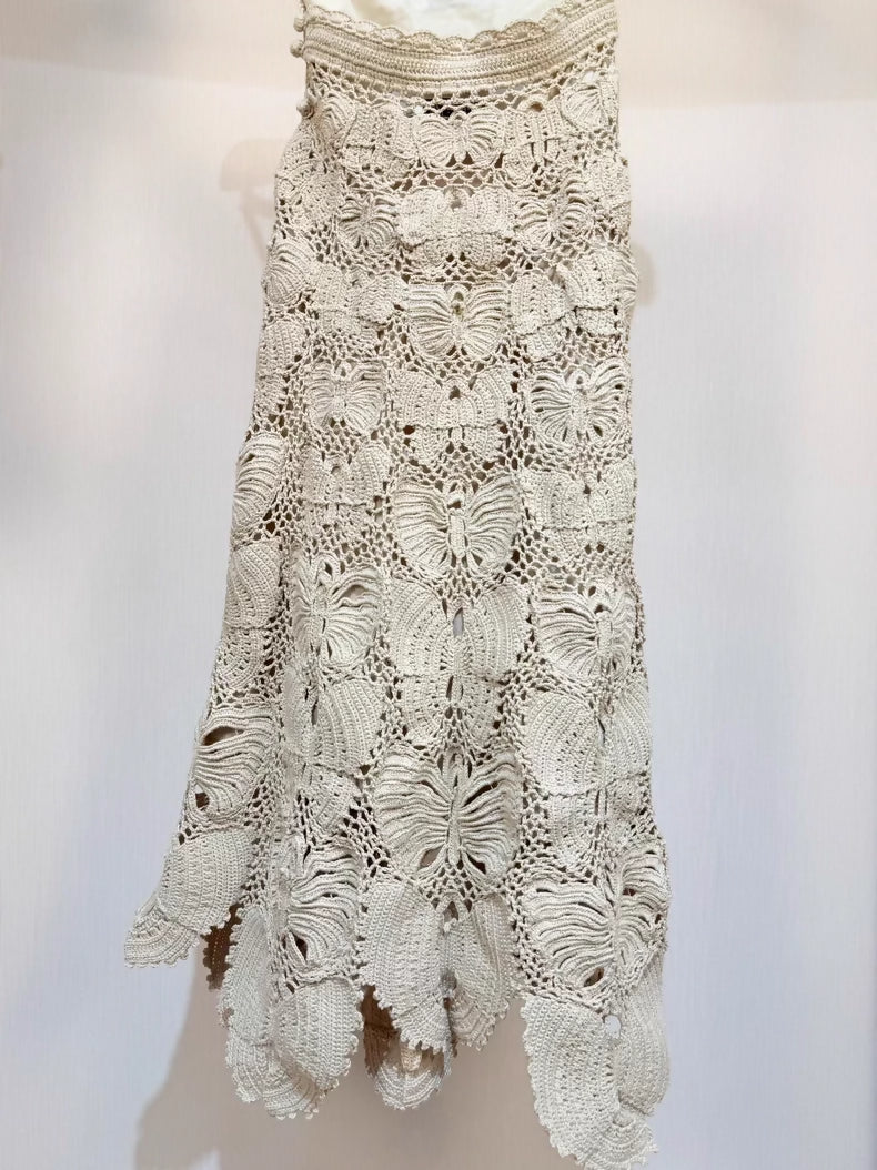 Dior 24 Crocheted top & skirt Set