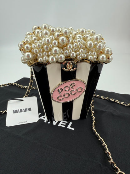 Chanel 2024 Popcorn Minaudière