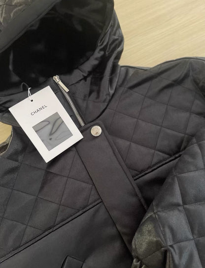 Chanel 23N Coco Neige Black Down Jacket