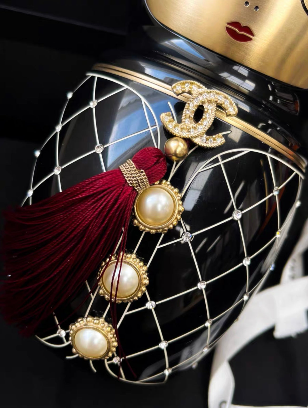 CHANEL Limited Edition Bombay Doll Clutch Bag