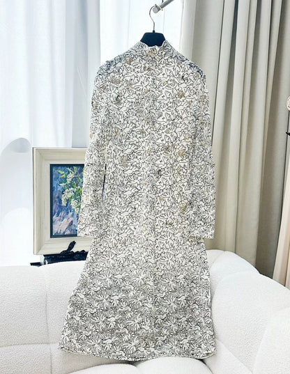 Chanel 22c Ecru Lace dress