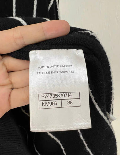 CHANEL 23P LOGO CASHMERE CARDIGAN