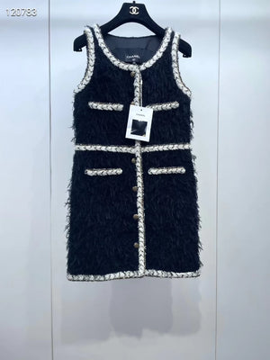 Chanel 25K Black Wool jacket
