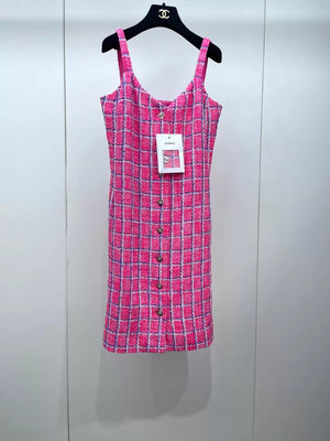 Chanel 24P pink dress