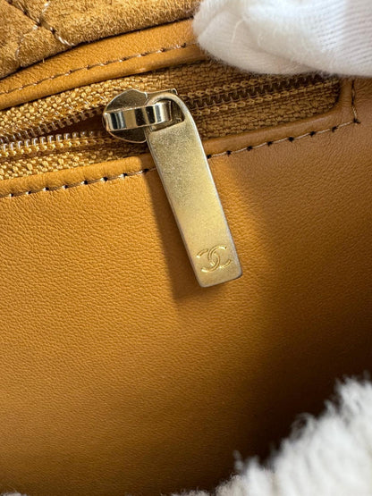 Chanel 2018 Shearling Coco Neige Flap Bag