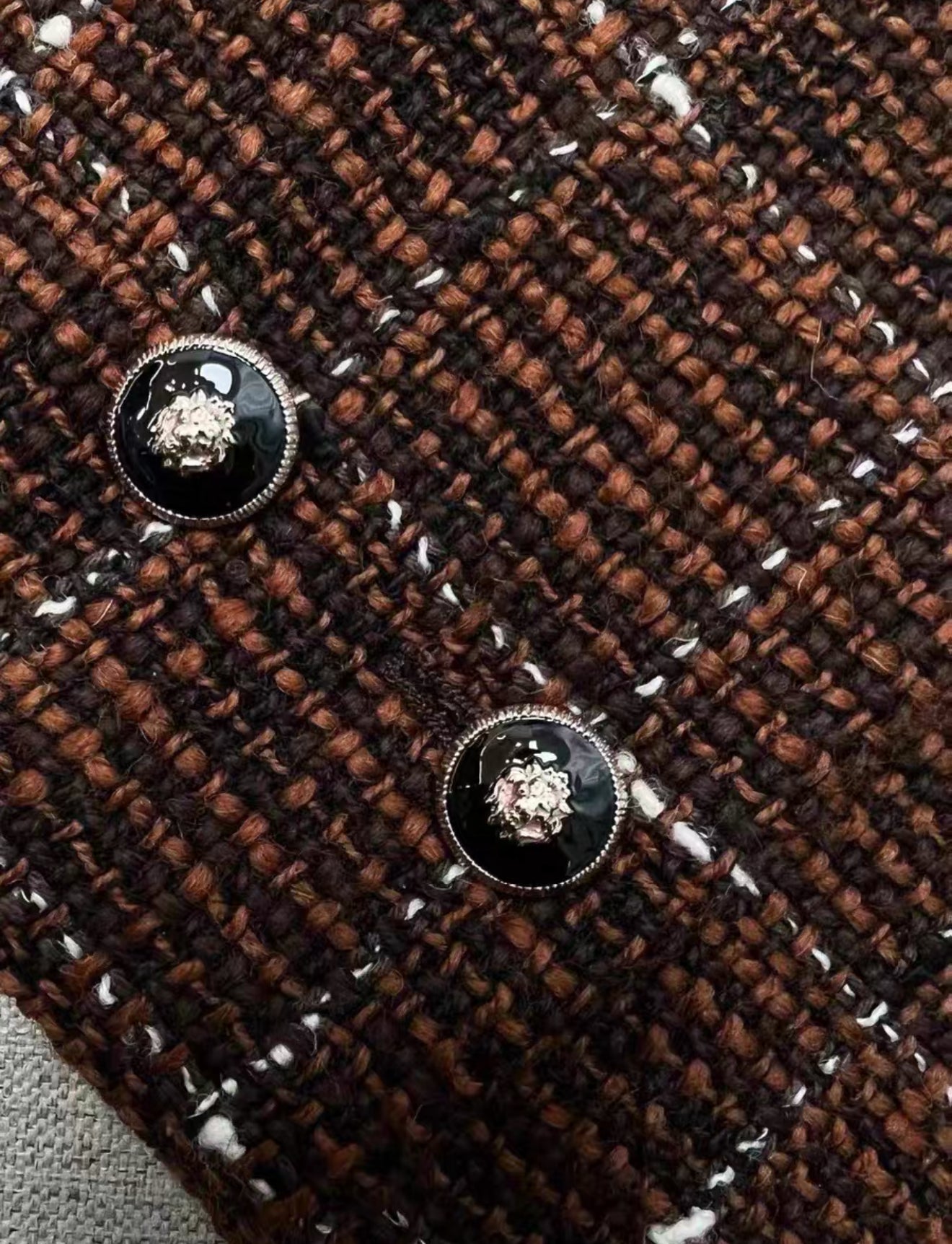 Chanel 24A Brown tweed jacket