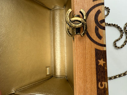 Chanel 2017 Havana By The Night Coco Cuban Cigar Box Minaudière