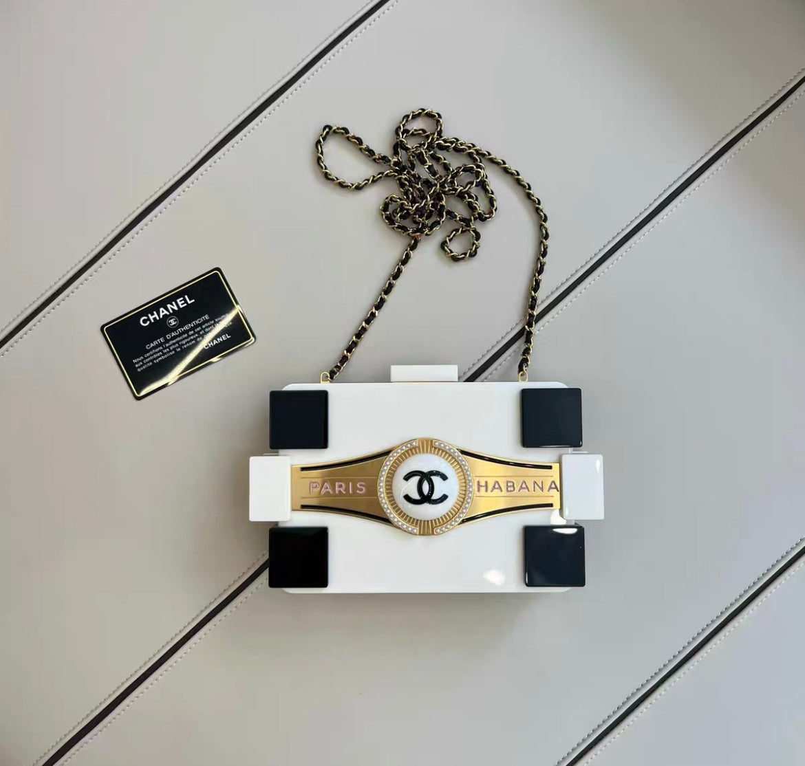 Chanel 2017 Runway Paris Havana Lego Bag