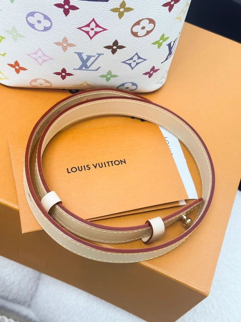 LOUIS VUITTON LV X TM Monogram Multicolor All In BB White