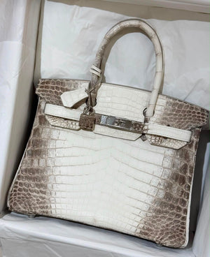 Hermes Birkin 30 Himalaya Matte Niloticus Palladium Hardware