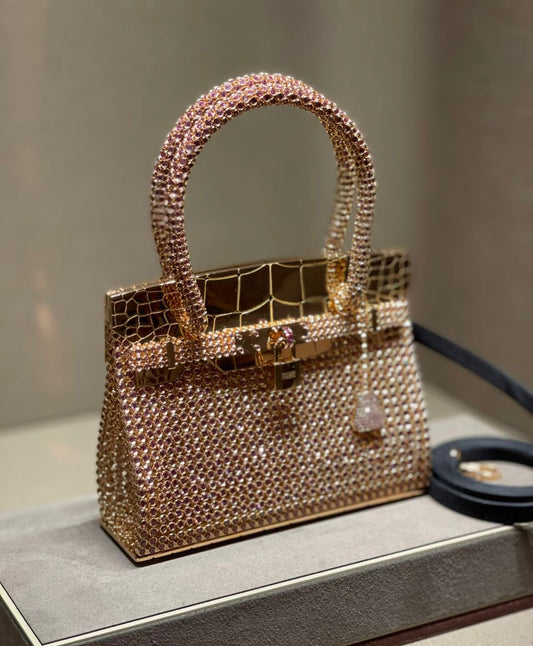 Hermès Sac Bijou Birkin 18k Rose Gold