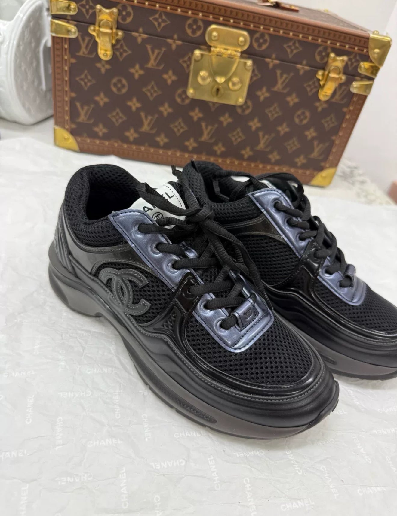 Chanel Black sneakers