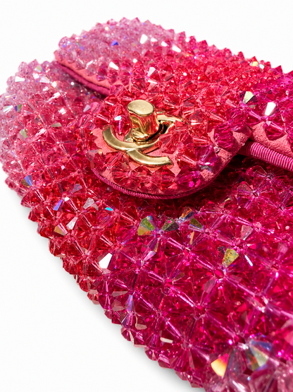 Chanel Beaded Ombre Mini Flap Bag from S/S 2020