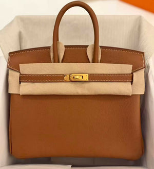 Hermès Birkin 25 Gold Togo Leather with Gold Hardware