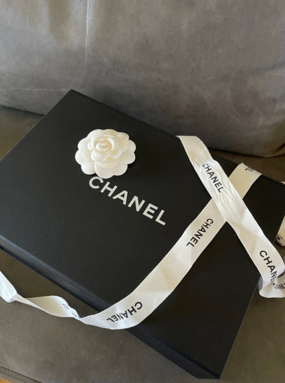 Chanel 22S white large heart bag