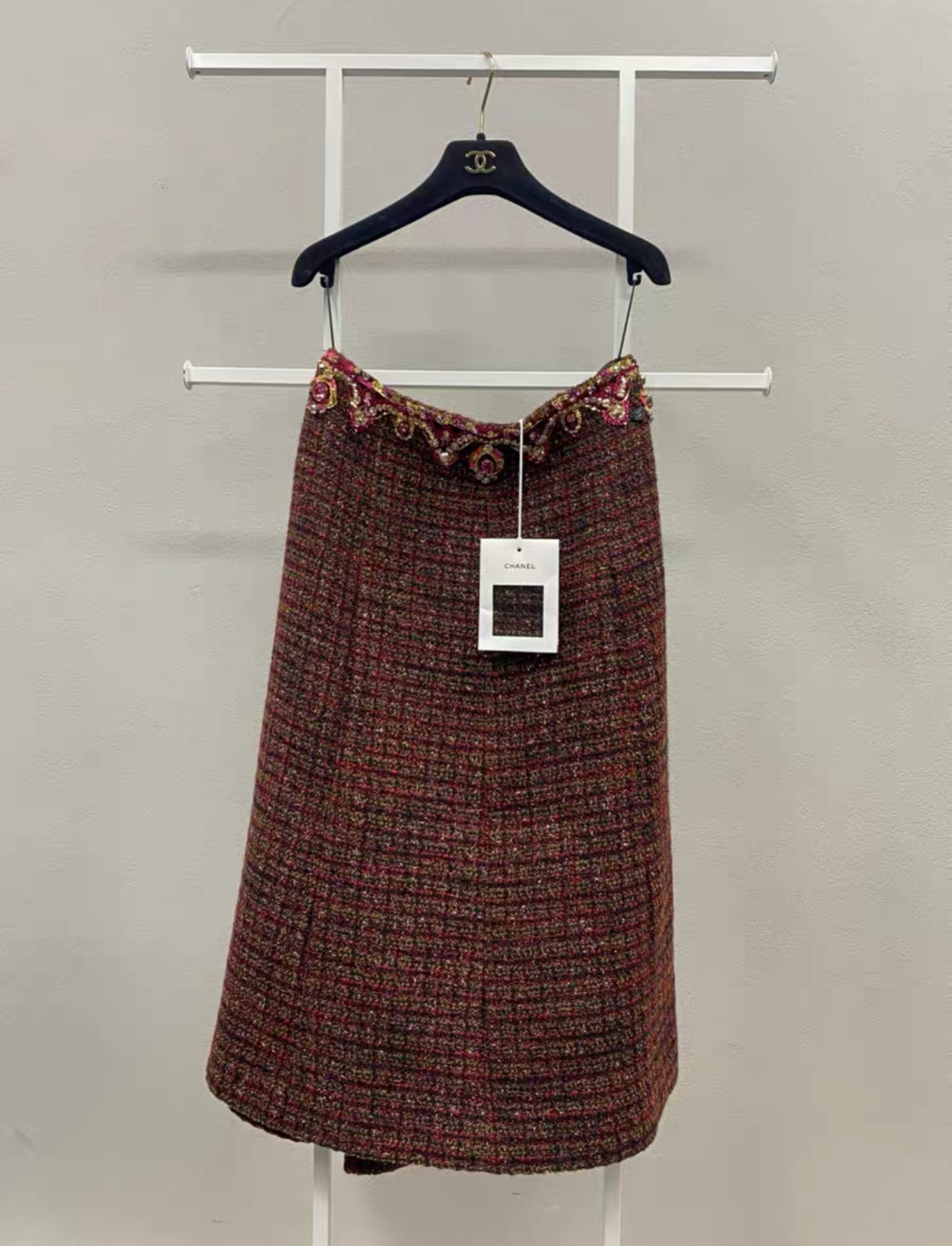 Chanel 21k tweed skirt