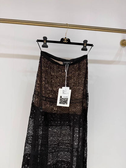 Chanel 25B lace skirt/evening dress