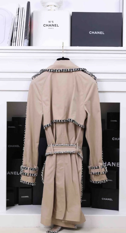 Chanel trench coat jacket
