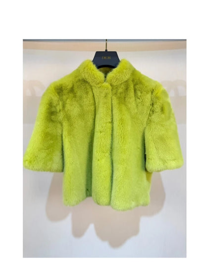 Dior 2023 mink fur coat