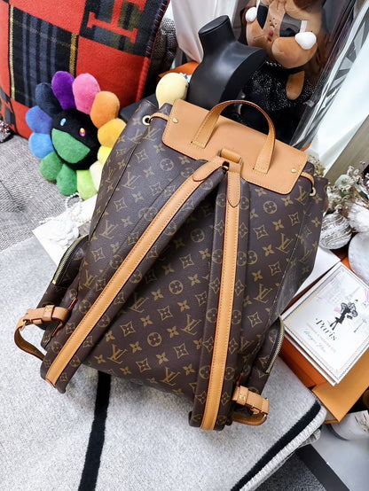 Louis Vuitton Trio monogram chain backpack