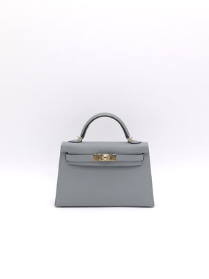 Hermès Kelly 20 Gris Pantin Epsom PBHW G 2026