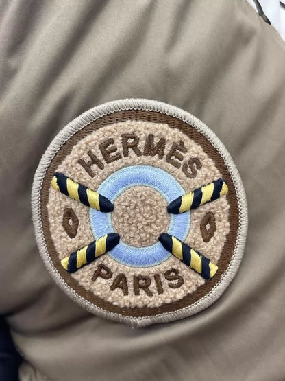 Hermes reversible down jacket