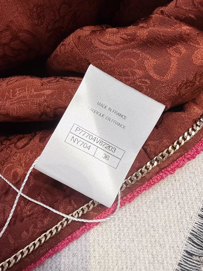 Chanel 24A rose pink vest