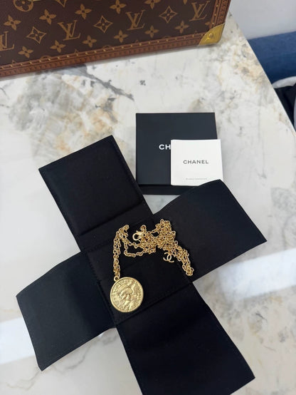 Chanel 26A Vintage Coin Necklace