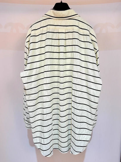 Chanel 25S yellow striped shirt