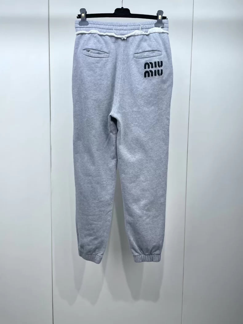 Miu Miu grey sweatpants
