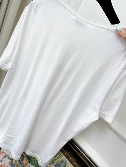 Chanel 20P white top