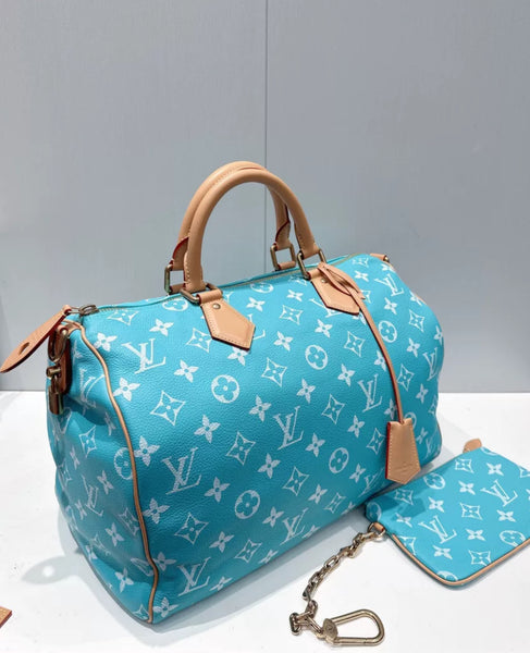 Louis Vuitton Speedy P9 Bandoulière 40 Turquoise – Wararni.com