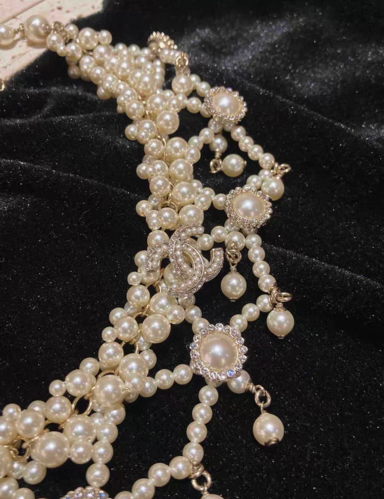 Chanel 2016 Multilayer Pearl Necklace