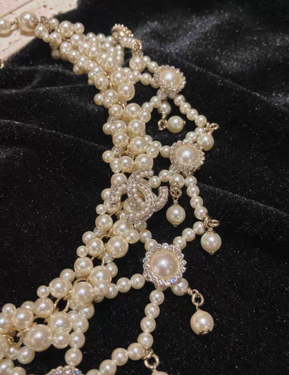 Chanel 2016 Multilayer Pearl Necklace