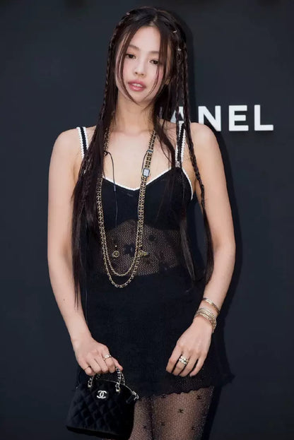 Chanel 24B black dress