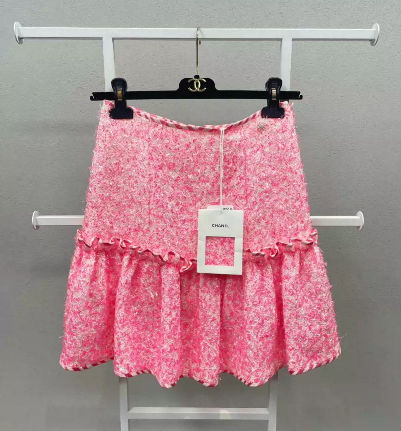 Chanel 20S Pink Skirt