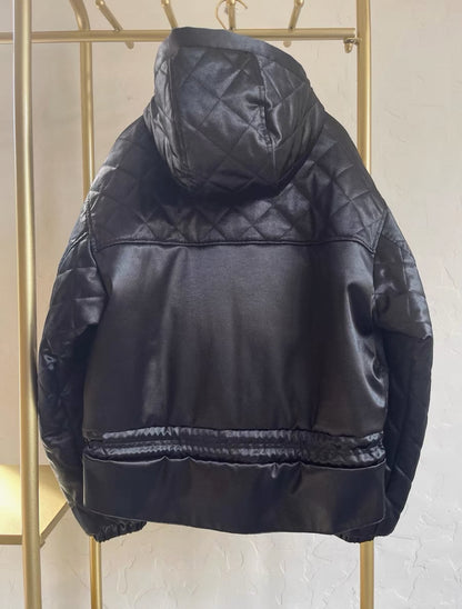 Chanel 23N Coco Neige Black Down Jacket