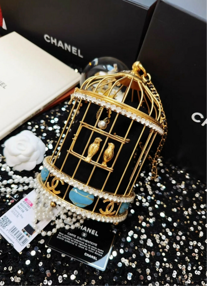 Chanel 20A Love Bird Cage Minaudière