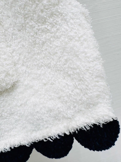 Chanel 26C black white dress