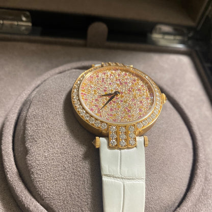 Harry Winston Premier Blooming Snow 36mm 18K Gold